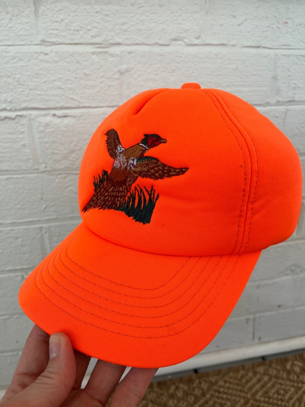 Vintage Winchester Hunting Hat with Pheasant Embroidered